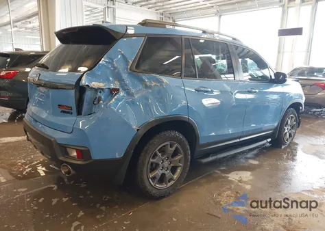 2024 Honda Passport Awd Trailsport из США, поврежденный, VIN 5FNYF8H66RB006425